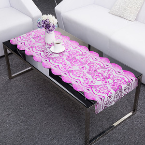 Nhiều Màu Sắc Tùy Chỉnh Chiều Dài In PVC Khăn Trải Bàn 0.5*20M Nguồn Cung Cấp Đám Cưới Đầy Màu Sắc Khăn Trải Bàn - Product Image 3