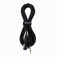 Câble de microphone XLR mâle-femelle OEM RH-X060 avec blindage spiralé, gaine en PVC, conducteur en cuivre sans oxygène