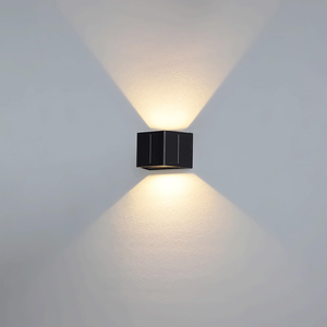 IP65 Waterproof up Down 3 Solar Panels Wall <b>Light</b> Outdoor Decoration Garden Courtyard Wall Lamp Exterior <b>Sconces</b> Fence Lighting - Product Image 1