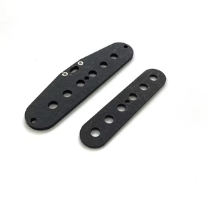50mm 52mm Fiber Plate Single Coil <span class=keywords><strong>Strat</strong></span> Guitar Pickup Flatwork pour Pickup Building Bobbin Parts - Product Image 4