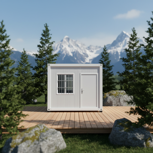 Casa Contenedor Prefabricada de 20 pies, Rectangular, Grosor Estándar, Diseño Moderno, Transpirable, Multiusos, para Uso en Villas y Hoteles, 5+ - Product Image 6