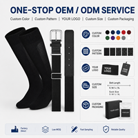 Ensemble ceinture et chaussettes de baseball personnalisables, ceinture d'uniforme d'équipe réglable, chaussettes de baseball hautes jusqu'au genou, OEM ODM Marque privée