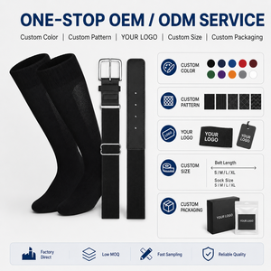 Ensemble <span class=keywords><strong>ceinture</strong></span> et chaussettes de baseball personnalisables, <span class=keywords><strong>ceinture</strong></span> d'uniforme d'équipe réglable, chaussettes de baseball hautes jusqu'au genou, OEM ODM Marque privée - Product Image 6