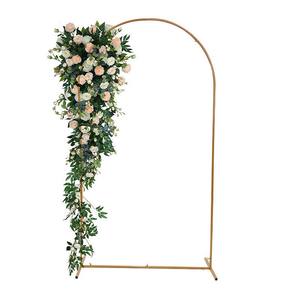 Support de bouquet de ballons en métal <span class=keywords><strong>doré</strong></span> en forme d'<span class=keywords><strong>arche</strong></span>, toile de fond pour photographie de mariage, décoration de fête de mariage et de banquet - Product Image 2