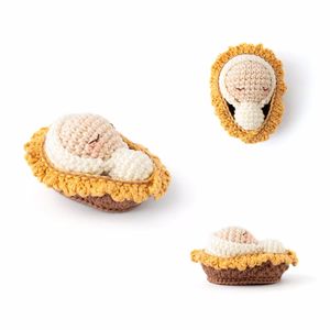 Nativité Scène DIY <span class=keywords><strong>Crochet</strong></span> Jouets Noël Mini Amigurumi Mary <span class=keywords><strong>Crochet</strong></span> Saint Joseph Poupée - Product Image 5