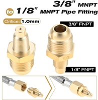 Réglable 0-20 PSI Haute Pression Propane Régulateur Tuyau 8FT Y Splitter Double Tressé 1/8 \ "MNPT Raccord de Tuyau pour Table de Cuisson à Gaz