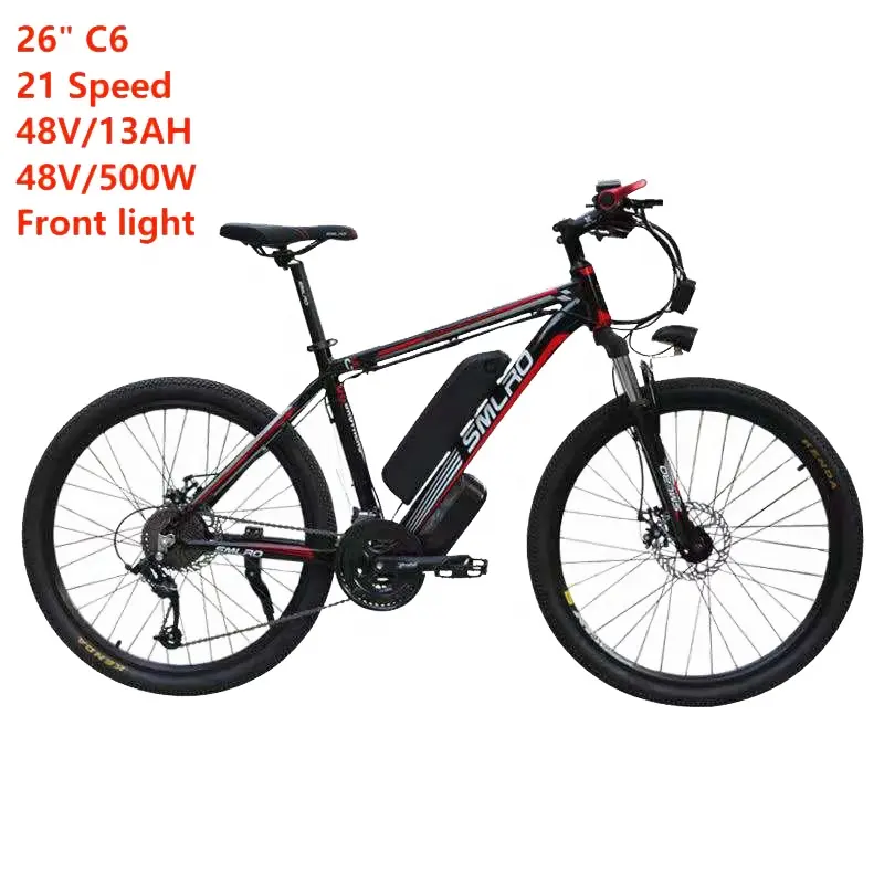 2024 Горячий Электрический велосипед с 26-дюймовым электрическим велосипедом 500 Вт 13Ah электрические велосипеды мотоцикл