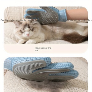 KingHon Magic Silicone Body <b>Pet</b> Bathing Gloves for Animal Perfect Bathe Shampoo Dog &Cat <b>Brush</b> Gloves - Product Image 5