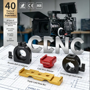 עיבוד שבבי CNC בעל 3/4 צירים, רכיבי ריג אנודייזים, אב טיפוס מהיר, ייצור רכיבי מתכת, שירותי עיבוד שבבי CNC מקצועיים - Product Image 1