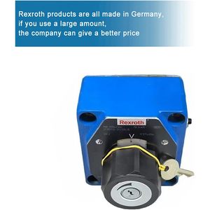 Válvula de Control de Flujo Rexroth 2FRM10-3X/50LB, Válvula Hidráulica Operada con Llave - Product Image 3