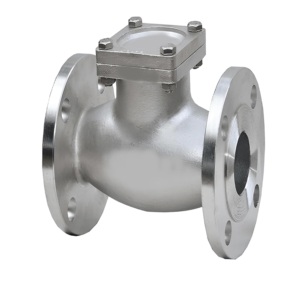 Válvula de Retención de 2 Pulgadas de Acero al Carbono Tipo C con Extremo Bridado y Cubierta Atornillada, Sellado de PTFE, Personalizable para la Industria del Petróleo y Gas - Product Image 1