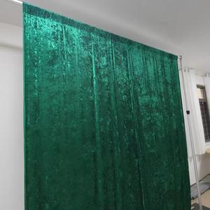 Telón de Fondo de Terciopelo Resistente para Fiestas, Cortina de Lujo Personalizada para Eventos, Decoración de Escenarios para Bodas - Product Image 2