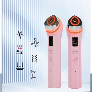 Dispositivo de Belleza Facial de Electroporación Portátil, Lifting Facial <span class=keywords><strong>ESM</strong></span>, Microcorriente, Luz de Cinco Colores, Tecnología sin Agujas, Resistente al Agua, Enchufe Europeo - Product Image 4