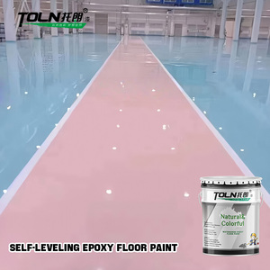 Muestra gratis de pintura epoxi autonivelante líquida a base de agua, pintura de resina para <span class=keywords><strong>suelo</strong></span>, producto de pintura y revestimiento de <span class=keywords><strong>suelo</strong></span> de garaje de <span class=keywords><strong>hormigón</strong></span> - Product Image 1