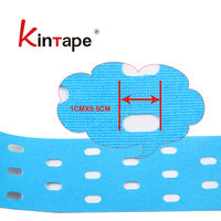 Bande adhésive de sport pour vêtements perforés, 3mm, 5cm x 5m, bande de kinésiologie élastique, poinçon respirant