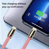 Nouveau modèle de câble USB C vers Lightning en silicone avec connecteur en cuivre doré, 0,5 m, 1 m, 2 m, couleurs personnalisées pour iPad, iPhone Plus, PD27w
