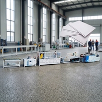 Ligne de production de panneaux de plafond en PVC automatique Horserider, machine de fabrication de panneaux muraux en PVC, machine de fabrication de panneaux de plafond en PVC
