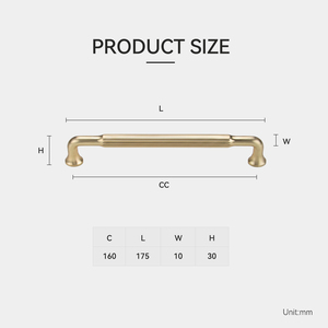 Herrajes Minimalistas para Cajones de Armario de Gimnasio, Manija y Perilla Sólidas de <span class=keywords><strong>ZAMAK</strong></span>, Acabado Níquel Cepillado, Herrajes para Muebles, Decoración Cosin - Product Image 5