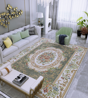 Luxueux Fleur Américaine Salon Tapis Tapis