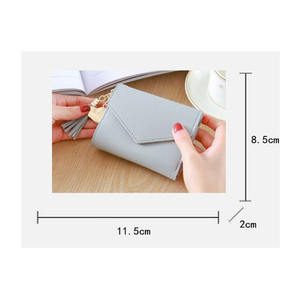 Ultimo Modello di <span class=keywords><strong>Portacarte</strong></span> da Donna in Stile Nazionale con Chiusura Aperta, Decorato con Perle e Fodera Impermeabile in PVC - Product Image 1