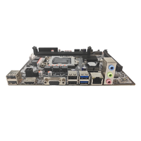 Placa Base PCWINMAX Nueva H110 LGA1151 MATX DDR4 64GB M.2 PCIe 3.0 con VGA/DVI/HD OEM al por Mayor para Sistemas de PC de 6ª/7ª Generación