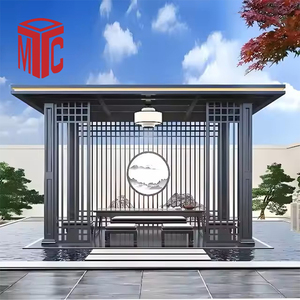 Recinto de Patio de aluminio de estilo moderno de alta calidad <span class=keywords><strong>Precio</strong></span> competitivo Uso al aire libre Villas Porches Sun Room Vidrio templado - Product Image 4