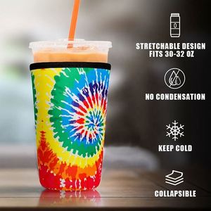 Fundas de Neopreno Personalizadas para Sublimación, Aislantes para Café, Portavasos para Café Helado de 4 mm, Fundas Reutilizables para Bebidas, Bolsas Refrigerantes - Product Image 3