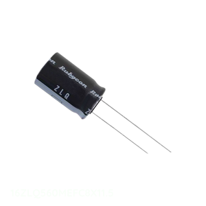 Condensador Original 16ZLQ560MEFC8X11.5 CAP ALUM 560UF 20% 16V RADIAL TH de Orificio Pasante 560 uF - Product Image 1