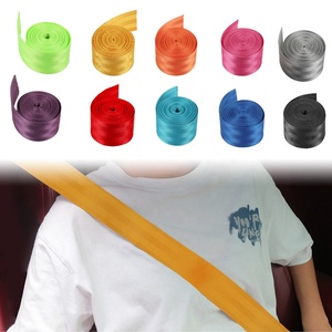 Cintos de Segurança JDM Multicoloridos Personalizáveis, Rolo de 3,6m, Fita de Poliéster Nylon de Alta Resistência, Peças de Substituição para Modificação Automotiva - Product Image 1