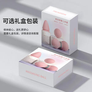 <span class=keywords><strong>Trigger</strong></span> Point Massage Therapy Ball Set - Spiky Lacrosse Ball ventosa massaggiatore da parete per rilascio miofasciale muscoli doloranti D - Product Image 6