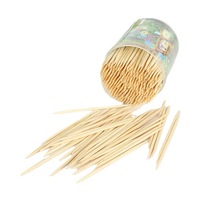 Prix usine emballage en vrac bois cure-dents biodégradable bambou cure-dents f100 % bambou naturel jetable nettoyage des dents en boîte