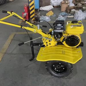 Compact 7HP 4WD <b>Gasoline</b> Garden Tractor Tiller for Gardening Farming & Land Maintenance - Product Image 1