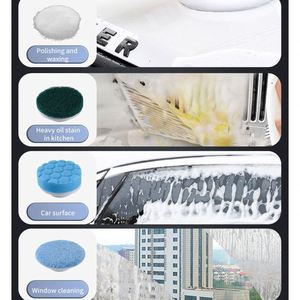 Brosse de nettoyage électrique sans fil Sunshine pour Spin Scrubber 7, remplaçable, pour baignoire et carrelage adaptés aux bébés, en plastique - Product Image 5