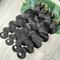 Extensions de cheveux brésiliens ondulés de grade 12A, alignés aux cuticules, 100 % vierges non traités, lots de cheveux humains bruts philippins, vente en gros
