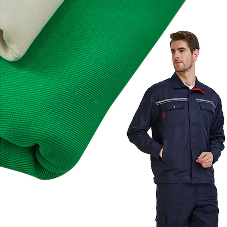 Suppliers of Fabrics Wholesale 100% Cotton Flame Retardant Plain Fr Fabric for Fireman Uniform