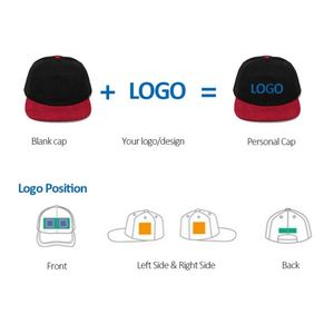 Gorras Snapback Premium Vintage Lisas de 5 Paneles con Visera Plana de Pana, Bordado Personalizado, Sin Estructura - Product Image 2