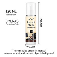 DAAN Spray d'entretien du cuir écologique portable 120 ml, nourrissant en profondeur, à séchage rapide