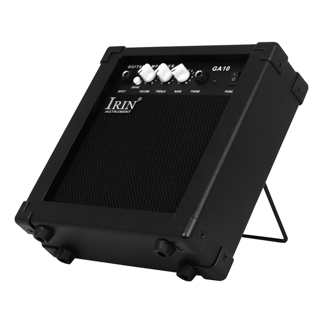 IRIN Factory Price Acoustic Guitar 10 Watt Bass Electric Guitar Amplifier Amp Speaker With Stand