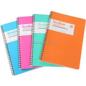 Special design spiral types of arabic school notebooks for student