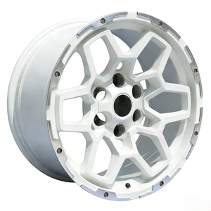 ล้ออะลูมิเนียมฟอร์จใหม่ 6x139.7 ขนาด <span class=keywords><strong>20</strong></span> นิ้ว สีบรอนซ์ด้าน ดีไซน์ตาข่าย <span class=keywords><strong>ขอบ</strong></span>ล็อค สำหรับรถออฟโรด 4x4 สำหรับ Prado และ Jeep - Product Image 6