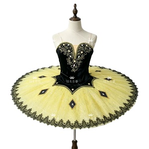 Tutu de danse professionnel <span class=keywords><strong>Coppelia</strong></span> Doll Pancake blanc Paquita pour enfant, idéal pour les compétitions et spectacles de ballet - Product Image 2