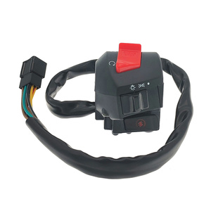 BX15030084 COMMUTATEUR DE POIGNÉE DROITE COMMUTATEUR DE BOUTON DE DÉMARRAGE pour <span class=keywords><strong>RX10</strong></span> ITALIKA FT150 FT150 FT150 ZAULO FT150G 150GT 150GTS DT150 SPORT - Product Image 1