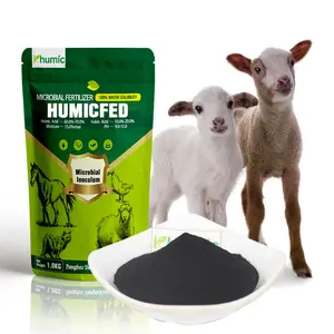 Organic fertilizer humate powder feed grade Sodium Salt 60% humic aicd Animal Feed Additives sodium humate