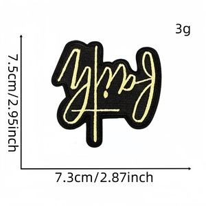 Patchs brodés thermocollants avec citations et slogans, appliques textiles colorées pour vêtements, sacs, chapeaux, décoration DIY - Product Image 3