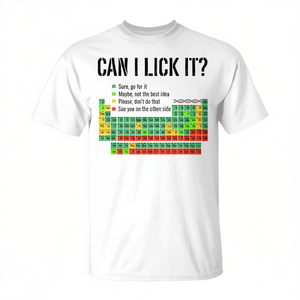 Camiseta con diseño de tabla periódica de los elementos químicos, unisex, talla para adultos M L XL XXL - Product Image 2