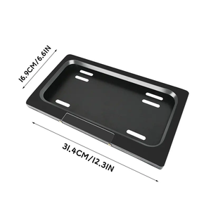 حامل لوحة ترخيص السيارات مع ستارة دوارة خفية معتمد في الولايات المتحدة/كندا - Product Image 6