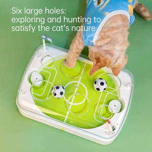 Nouveau jouet interactif intelligent pour chat AFP Cat Football Field : puzzle amusant lumineux et sécurisé pour animaux de compagnie - Product Image 2
