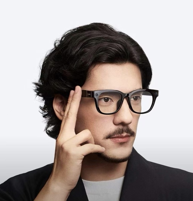 2025 Original Xiaomi AI Glasses Smart Fashion AI Assistant Chat GPT Deepseek Audio Camera Vlog Sunglasses for Rayban Replacement