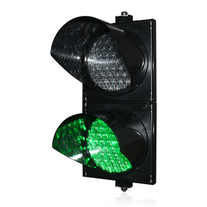 En promotion : Feu de signalisation routière rouge/vert 200 mm, 2 unités, avec lentille en toile d'araignée - Product Image 3