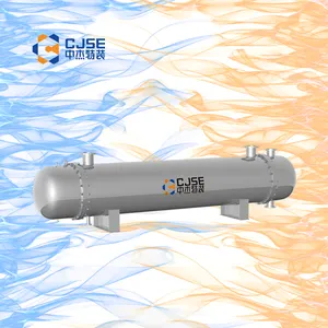 CJSE industrial steam air oil cooler titanium heat exchanger
